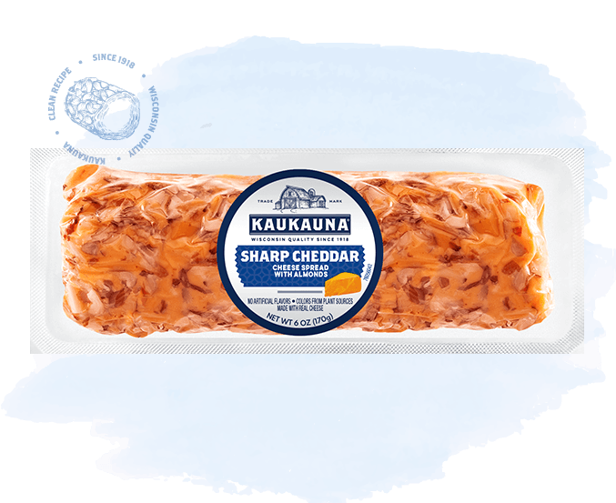 Kaukauna Sharp Cheddar Cheese Log