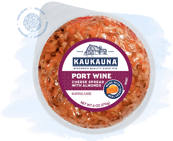 Kaukauna Port Wine Cheese Ball