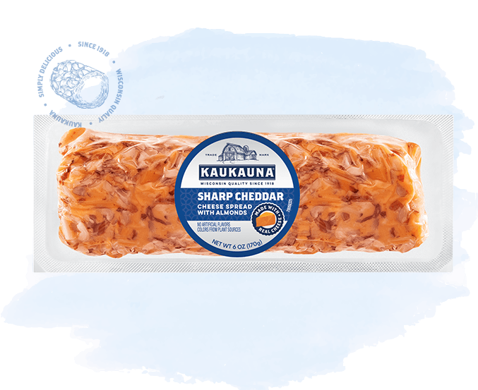 Kaukauna Sharp Cheddar Cheese Log