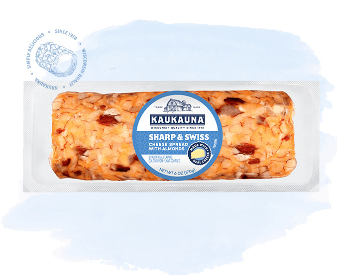Kaukauna Sharp Swiss Cheese Log