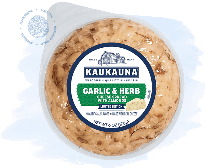 Kaukauna Garlic & Herb Cheese Ball