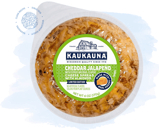 Kaukauna Cheddar Jalapeño Cheese Ball