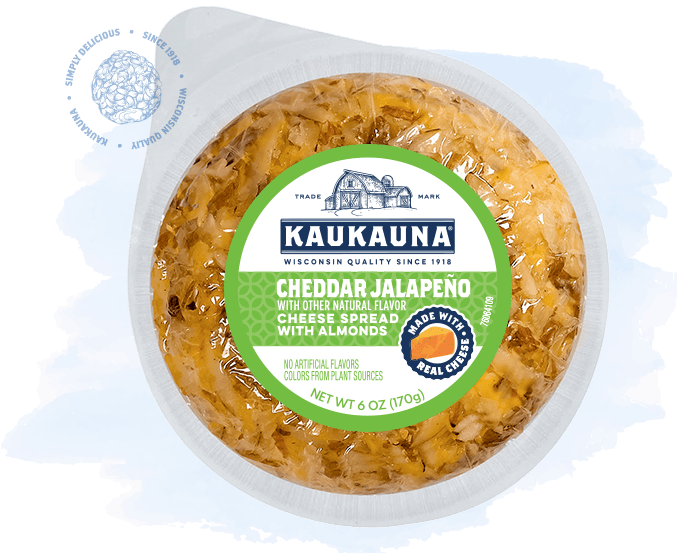 Kaukauna Cheddar Jalapeño Cheese Ball
