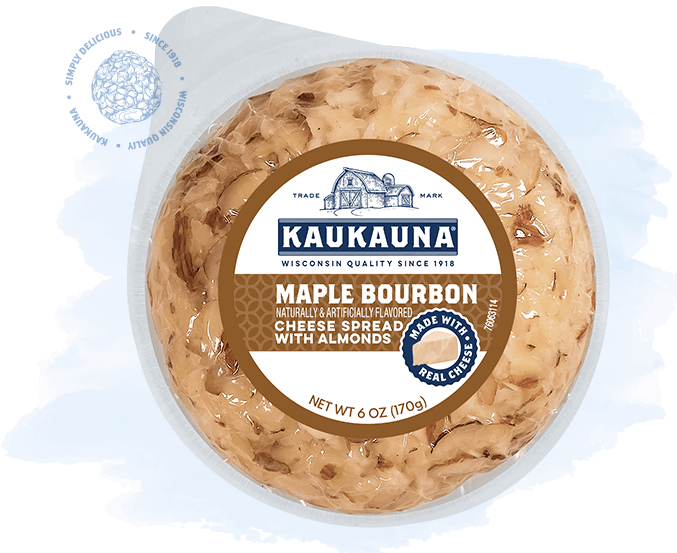 Kaukauna Maple Bourbon Cheese Ball